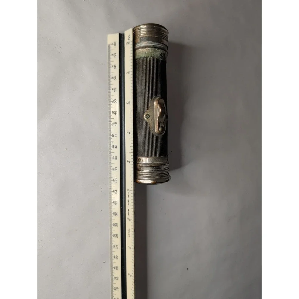 Vintage Franco Walleye Lens Antique 1900s Flashlight 5 1/2